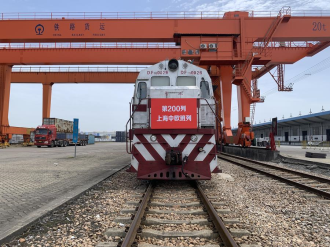China-Europe freight train services report robust growth in first 4 months 